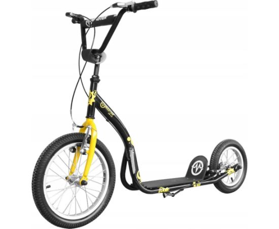 Master MAS-S016 divriteņu skrejritenis, daudzkrāsains (black-yellow) Skrejriteņi