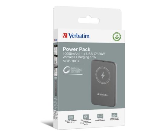 Verbatim 32249 Магнитный Повербанк 10000mAh