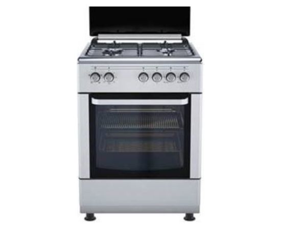 Gas stove with electric oven Schlosser FS5406SAZM
