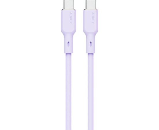 USB-C to USB-C Cable Aukey CB-SCC102, 100W, 1.8m (lavender)