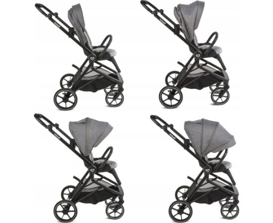 Детская коляска KinderKraft Kidwell Velmont 2в1 (5906601700569)