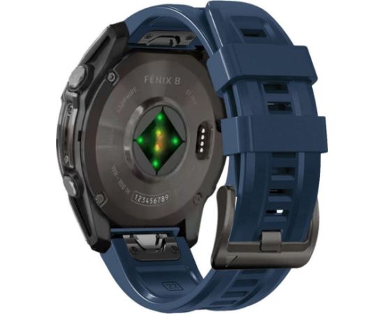 Tech-Protect ремешок для часов Silicone Garmin fenix 5X/5X Plus/6X/6X Pro/7X/8 51mm, navy