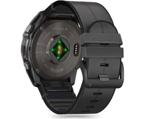 Tech-Protect ремешок для часов Silicone PU Garmin fenix 5X/5X Plus/6X/6X Pro/7X/8 51mm, черный