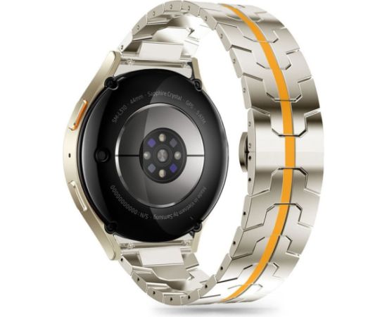 Tech-Protect ремешок для часов Stainless Samsung Galaxy Watch4/5/5 Pro/6/7/FE, titanium/orange