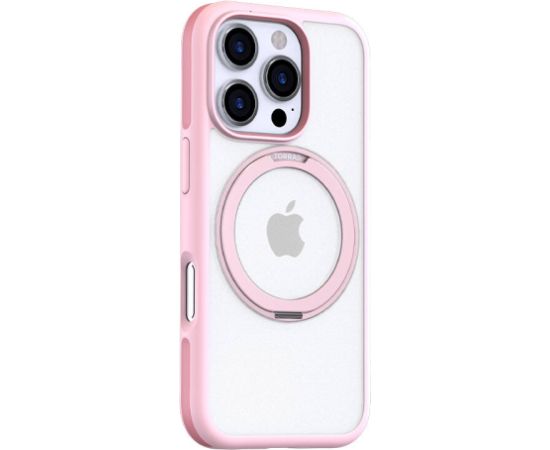 Torras Ostand R Fusion Case for iPhone 16 Pro (Pink)