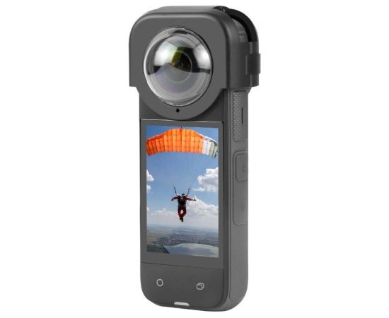 Optical Glass Lens Cover PULUZ for Insta360 X4 Sporta kameru aksesuāri