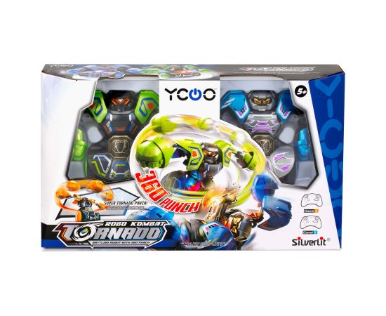 SILVERLIT Rotaļu komplekts Robo Kombat spin battle A