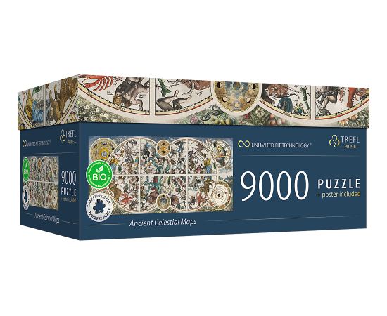 TREFL Prime Puzzle Senās kartes, 9000 gab.