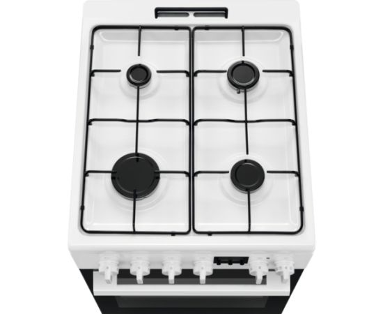 Electrolux LKK540232W Gāzes plīts 500.sērijas 50cm Balta