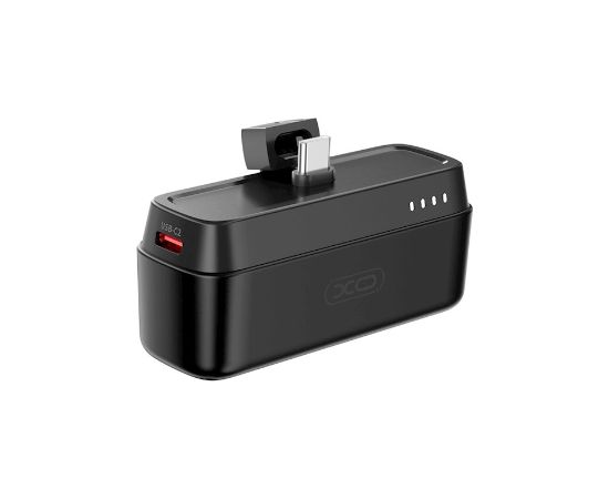 XO Power Bank Mini PR244 20W Ārējās uzlādes Baterija USB-C 5000mAh