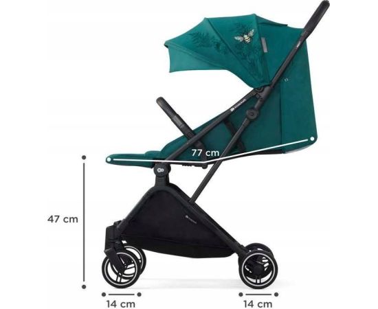 Прогулочная коляска KinderKraft  SPACEROWY INDY NATURE VIBES GREEN