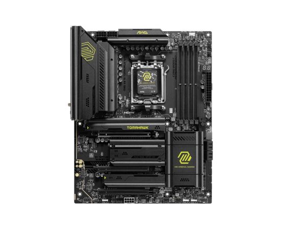 Mainboard MSI AMD X870 SAM5 ATX Memory DDR5 Memory slots 4 1xPCI-Express 1x 3xPCI-Express 16x 4xM.2 1xHDMI 1xAudio-In 1xAudio-Out 4xUSB 2.0 4xUSB 3.2 3xUSB-C 1xRJ45 MAGX870TOMAHAWKWIFI