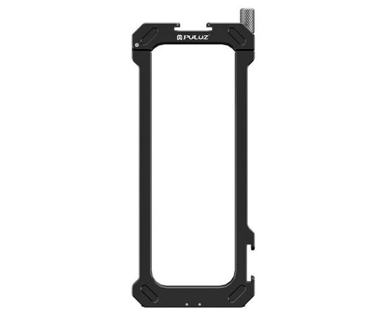 Metal protective cage PULUZ with tripod adapter for Insta360 X4 Sporta kameru aksesuāri