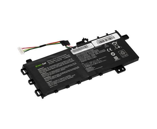 Green Cell battery B21N1818 C21N1818-1 for Asus VivoBook 15 A512 A512DA A512FA A512JA R512F R512U X512 X512DA X512FA X512FL Portatīvo datoru baterijas