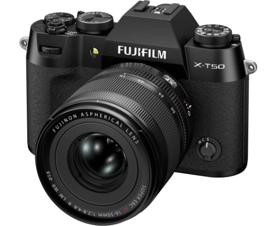 Fujifilm X-T50 + 16-50mm, black