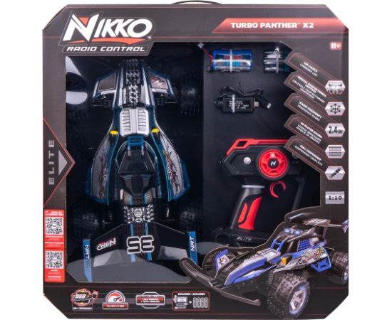NIKKO R/C Automašīna Turbo Panther X2, mērogs 1:10