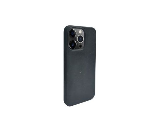 iLike Apple  iPhone 13 Pro Max Silicone plastic case Eco Print Design Black Neoriģinālie Maciņi