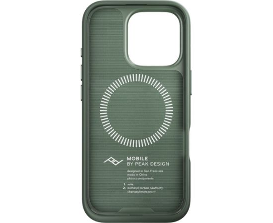 Peak Design защитный чехол  Apple iPhone 16 Pro Mobile Everyday Loop Case, sage