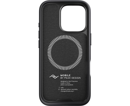 Peak Design защитный чехол Apple iPhone 16 Pro Mobile Everyday Loop Case, charcoal