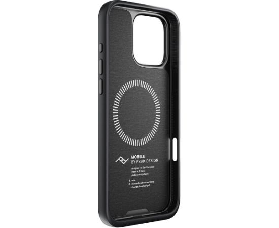 Peak Design case Apple iPhone 16 Pro Max Mobile Everyday Loop Case, charcoal