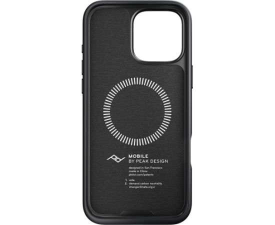 Peak Design case Apple iPhone 16 Pro Max Mobile Everyday Loop Case, charcoal