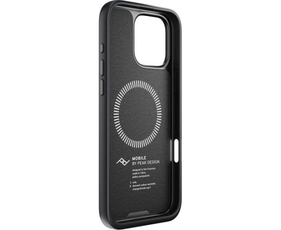 Peak Design защитный чехол Apple iPhone 16 Pro Max Mobile Everyday Fabric Case, charcoal