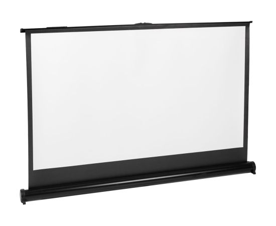 Maclean Portable Projection Screen Compact 40" 16:9 Free-Standing Office Cinema Matt White Home