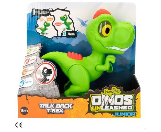 Динозавр T-Rex Junior - свет, звук и движение 27,5 cm 18 мес. + CB49691