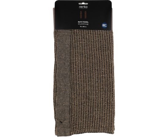 Dvielis RENTO BROWN, 90x180cm