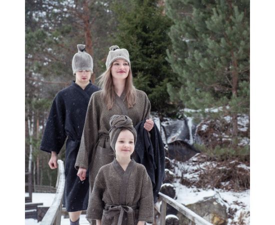 Халат RENTO BROWN, L / XL
