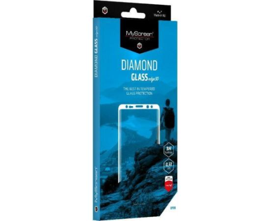 Tempered Glass MS Diamond Glass Edge 3D Honor Magic 5 Lite melns | melns rūdīts stikls