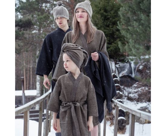 Халат RENTO BROWN, детский S / M