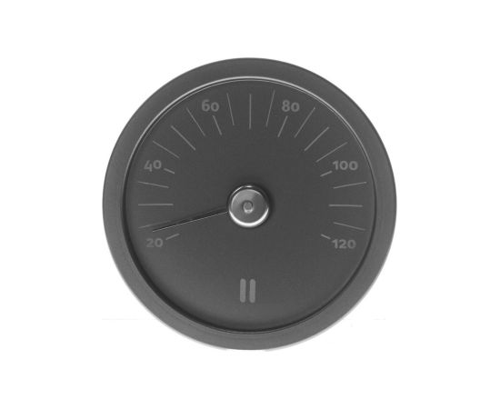Термометр для сауны RENTO BLACK, D15x2см