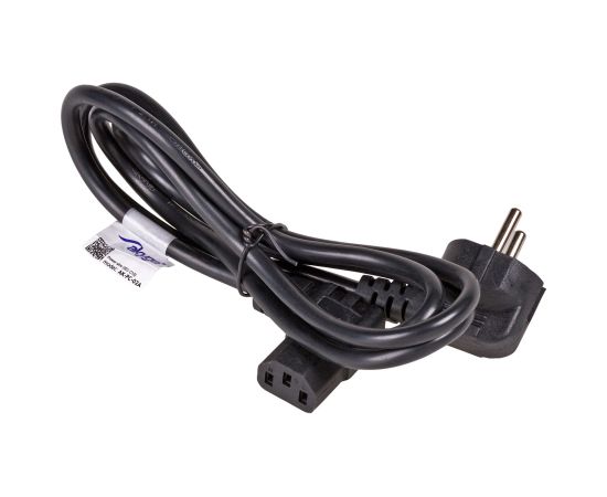 Power Cable Akyga AK-PC-02A Angle CCA CEE 7|7 | IEC C13 1.5 m