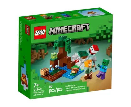 LEGO Minecraft Piedzīvojums purvā (21240) Lego Minecraft