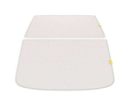 Car Skylight Sunshade Double Layer Version Baseus T-Space for Tesla Model 3  (white) Citi auto piederumi