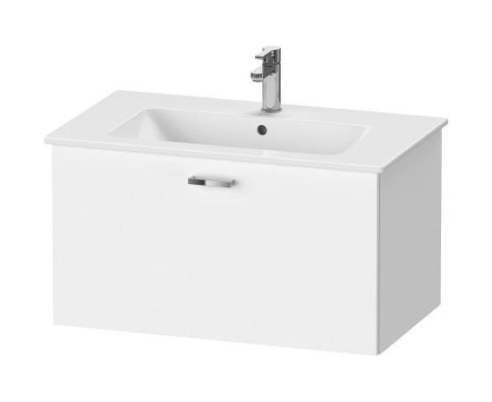 Duravit izlietnes skapītis XBase (ME by Starck), 800x475 mm, h=440 mm, 1A, matēts balts Izlietnes skapis, plaukts
