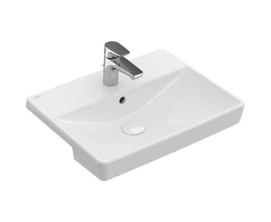 Villeroy & Boch izlietne Avento, 550x440 mm, daļēji virsmā, balta