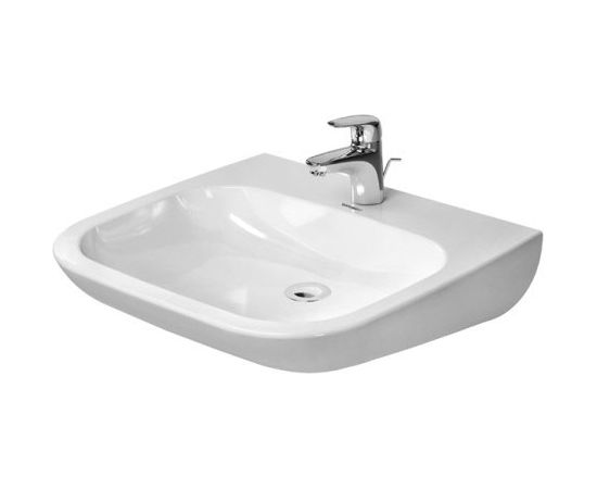 Duravit izlietne D-Code Med, 600x555 mm, balta Vannas istabas izlietnes