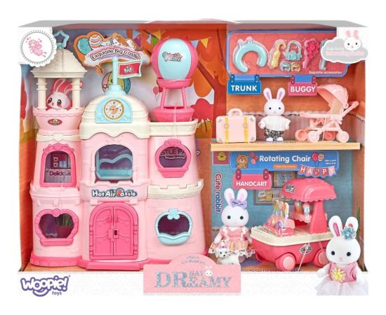 leļļu māja Woopie Bunny Villa Figūriņas un varoņi