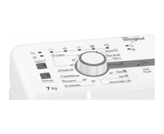 Whirlpool TDLR 7220SS EU/N Veļas mašīna 7kg 1200rpm