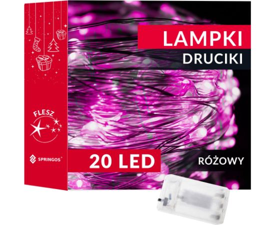 Springos CL0009 СВЕТОДИОДНЫЕ ЛАМПЫ-АККУМУЛЯТОРЫ 20 светодиодов