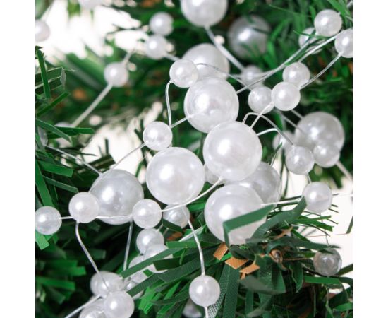 Pērļu Ziemassvētku eglīšu ķēde Springos CA0210 3-8mm
