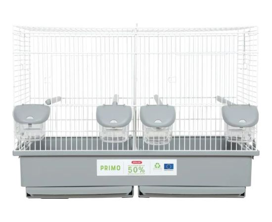 ZOLUX PRIMO CATI būris 57 cm, pelēks/balts