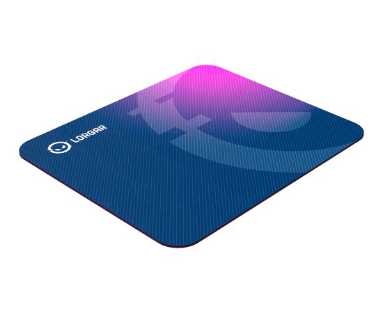 Lorgar Main 133, Gaming mouse pad, High-speed surface, Purple anti-slip rubber base, size: 360mm x 300mm x 3mm, weight 0.2kg