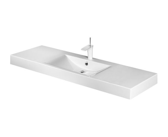 PAA izlietne Long Step 150, 1500x490 mm, simetriska, balta