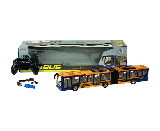 Adar Радиоуправляемый автобус (4 функции, свет) аккум. USB зарядка 44 cm 581784