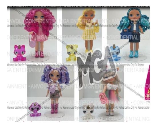 RAINBOW HIGH lellīte Littles, 15 cm