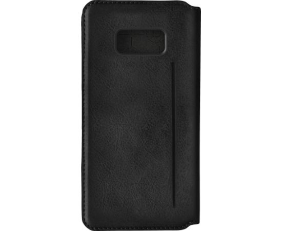Bugatti Parigi Кожанный Чехол - Кошелек для Samsung G955 Galaxy S8 Plus Черный (OEM)