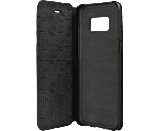 Bugatti Parigi Кожанный Чехол - Кошелек для Samsung G955 Galaxy S8 Plus Черный (OEM)